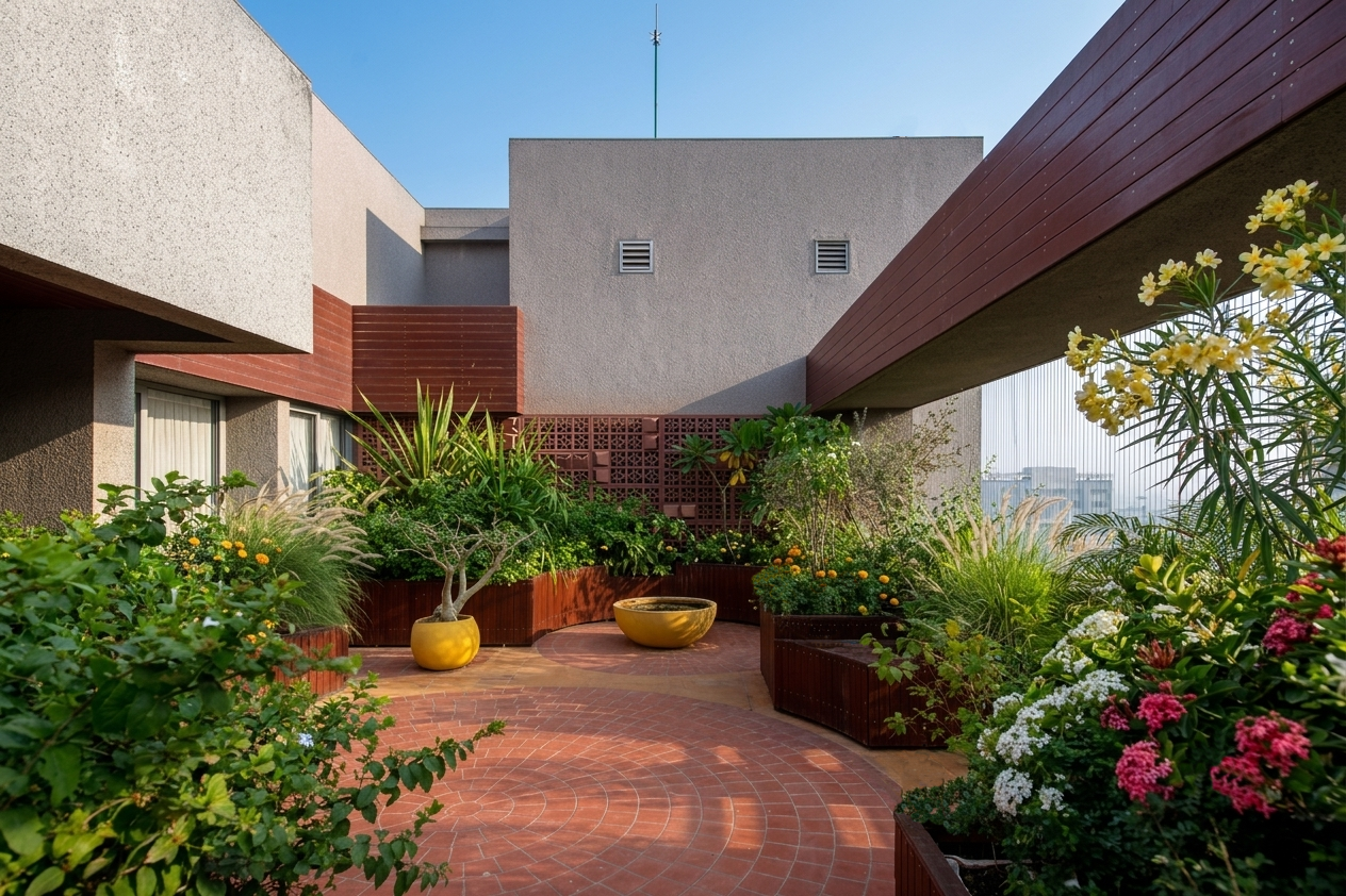 East Ebony Terrace Garden